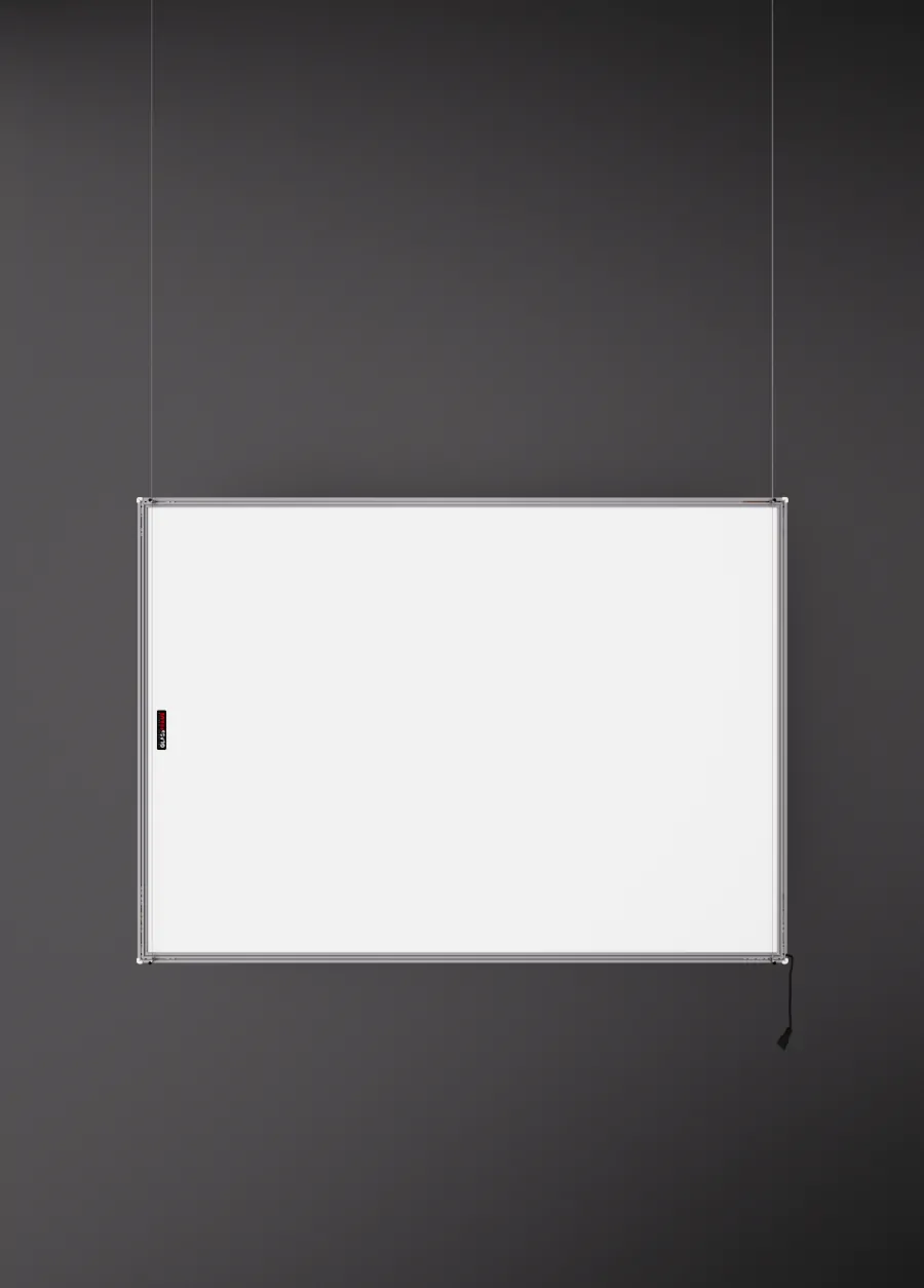 Подвесная односторонняя световая панель GlassFrame (Гласфрейм) А0