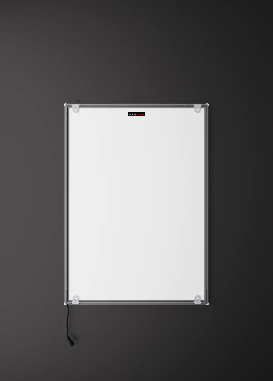 Настенная односторонняя световая панель GlassFrame (Гласфрейм) А1