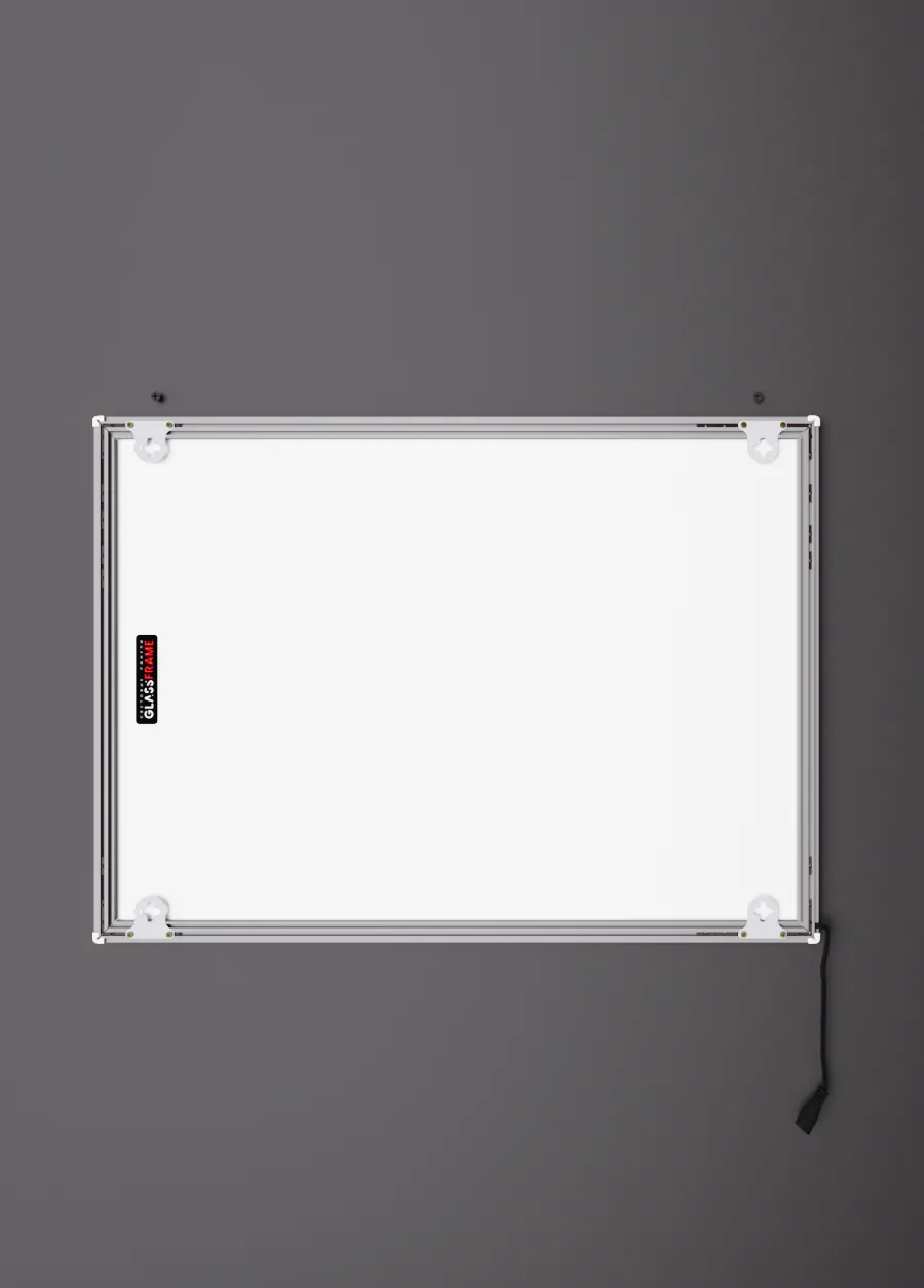 Настенная односторонняя световая панель GlassFrame (Гласфрейм) А2